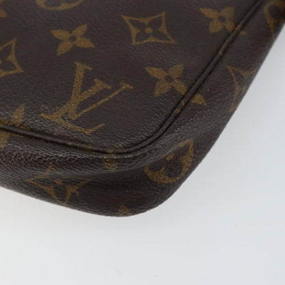 Louis Vuitton Pochette Accessoires NM Monogram Canvas, BROWN, CANVAS, Clutche & pouche