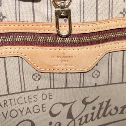 Louis Vuitton Neverfull Tote Monogram Canvas, BROWN, CANVAS, Tote bag