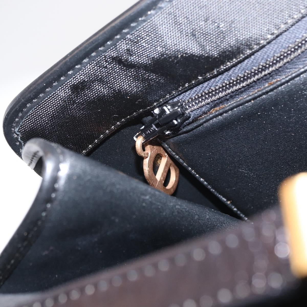 Christian Dior Vintage Shoulder Bag Nylon, BLACK, NYLON, Shoulder bag