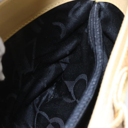 Salvatore Ferragamo Vala Handbag Canvas, YELLOW, CANVAS, Handbag