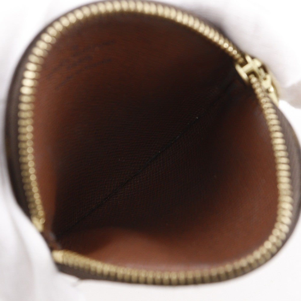 Louis Vuitton Round Coin Purse Monogram Canvas, BROWN, CANVAS, Wallets