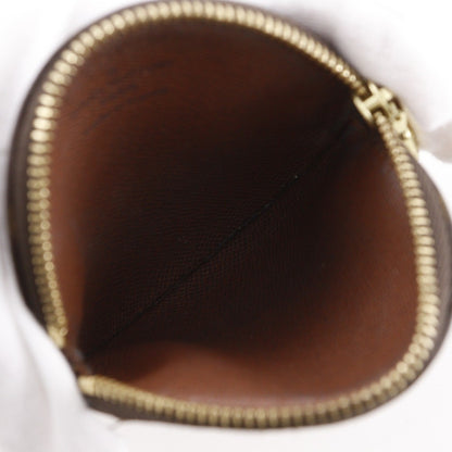 Louis Vuitton Round Coin Purse Monogram Canvas, BROWN, CANVAS, Wallets