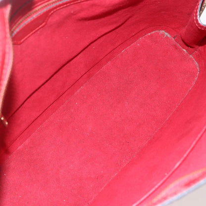 Louis Vuitton Lussac Handbag Epi Leather, RED, LEATHER, Shoulder bag
