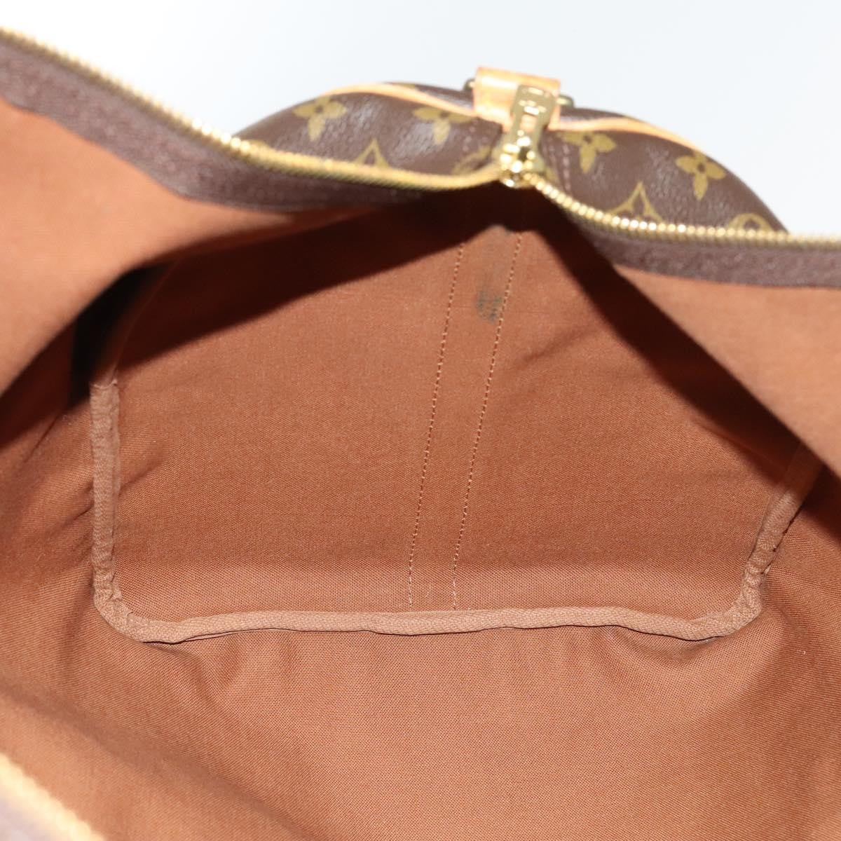 Louis Vuitton Keepall Bandouliere Bag Monogram Canvas, BROWN, CANVAS, Travel bag