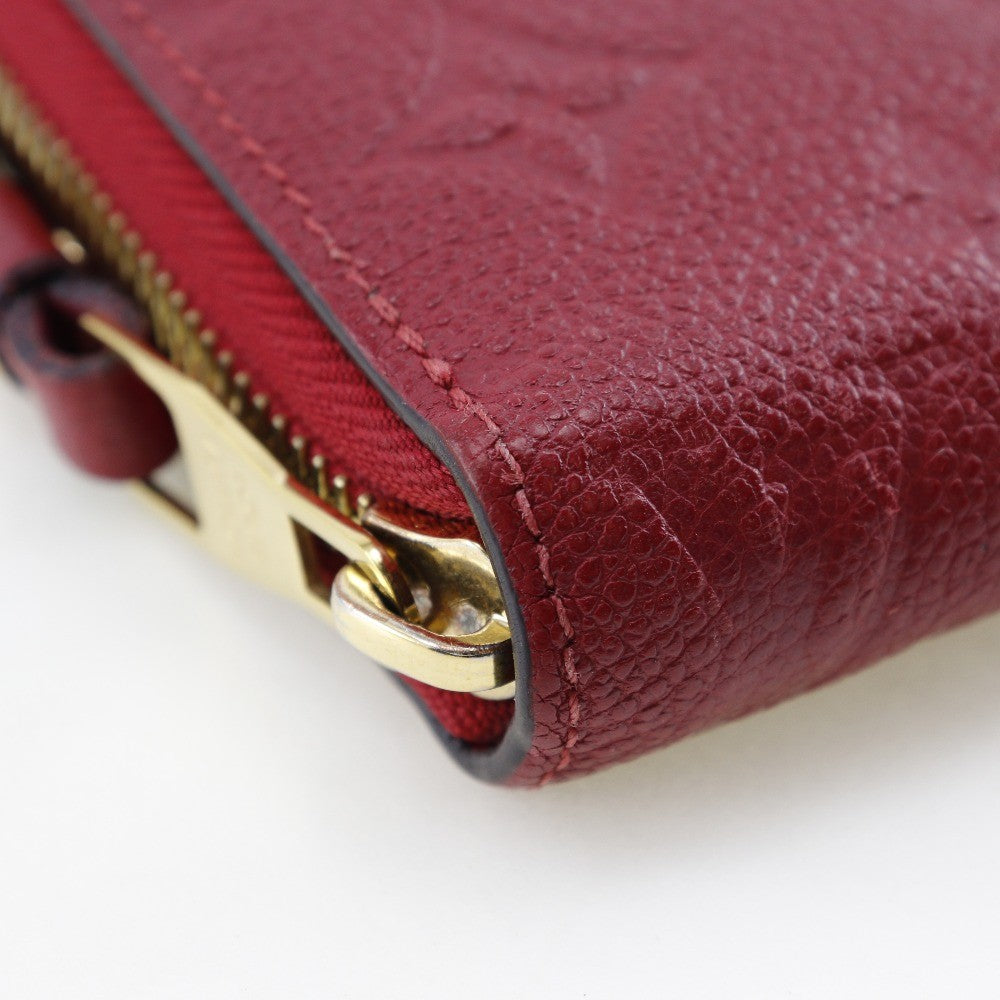 Louis Vuitton Portefeuille zippy Monogramme Empreinte Monogramme Empreinte, RED, CANVAS, Wallets