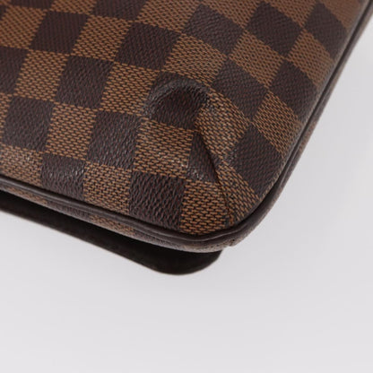 Louis Vuitton Musette Salsa Handbag Damier Canvas, BROWN, CANVAS, Shoulder bag