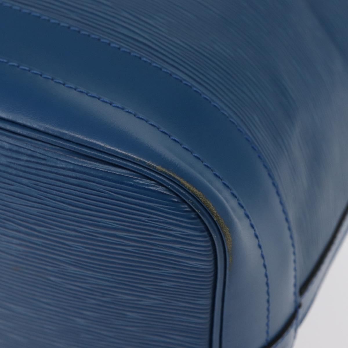 Louis Vuitton Noe Handbag Epi Leather, BLUE, LEATHER, Shoulder bag