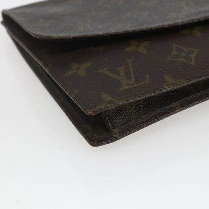 Louis Vuitton Pochette Rabat Monogram Canvas, BROWN, CANVAS, Clutche & pouche