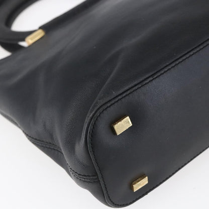 Celine Handbag Leather, BLACK, LEATHER, Handbag