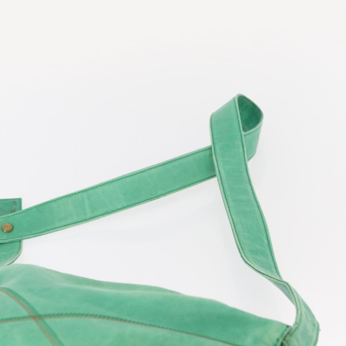 Loewe Vintage Shoulder Bag Leather, GREEN, LEATHER, Shoulder bag