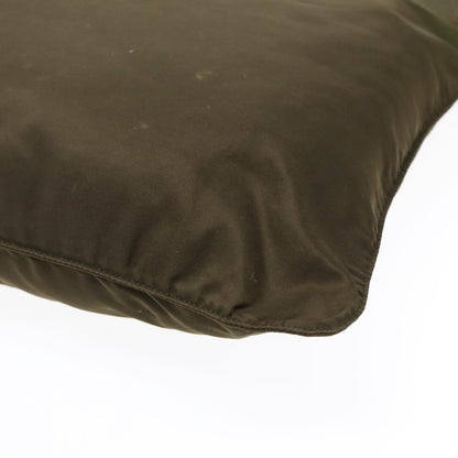 Prada Flat Messenger Bag Tessuto, KHAKI, NYLON, Shoulder bag