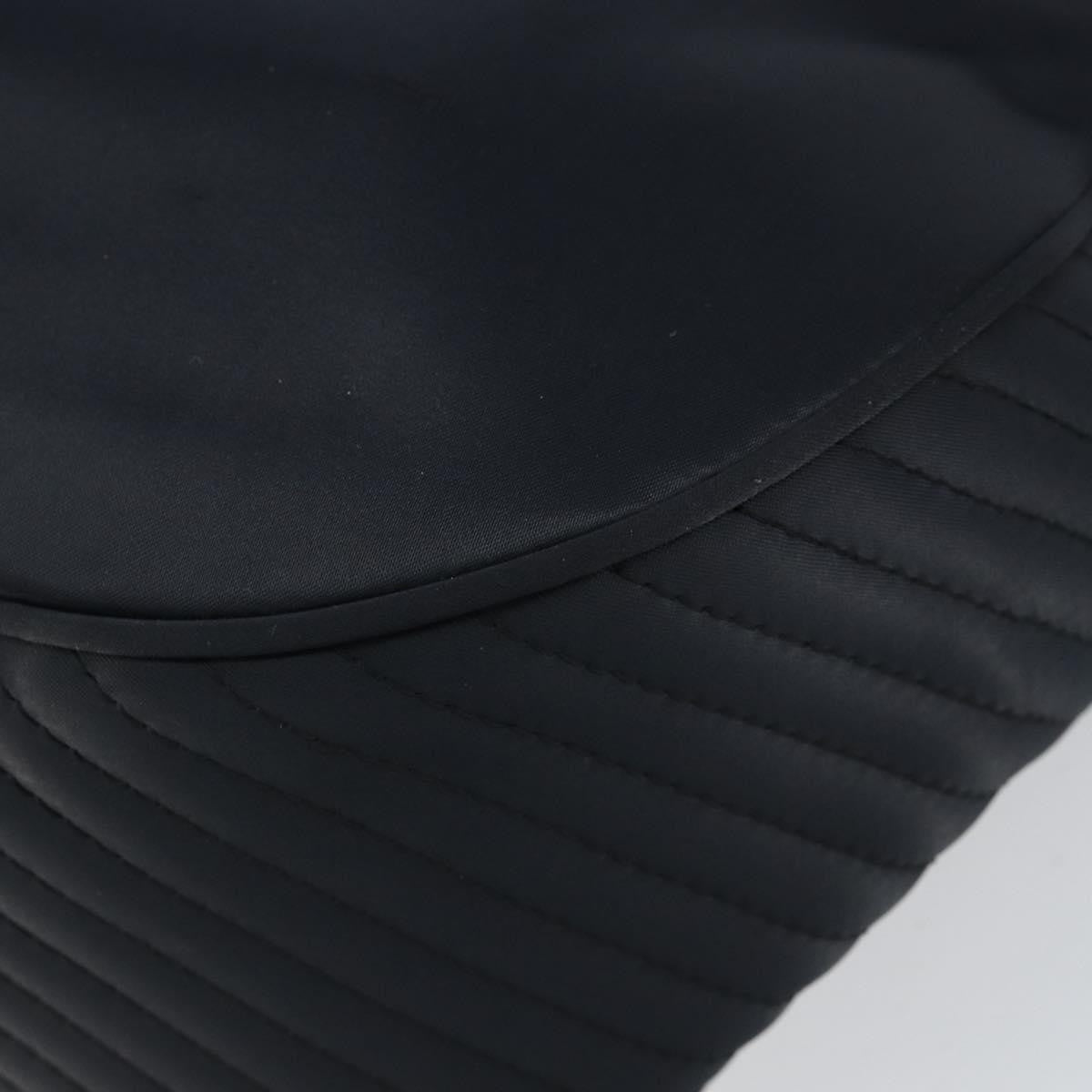 Saint Laurent Vintage Shoulder Bag Nylon, BLACK, NYLON, Shoulder bag