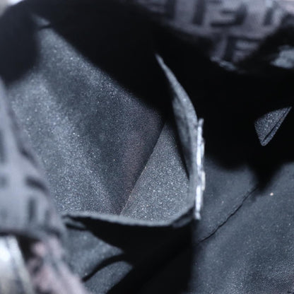 Fendi Vintage Flap Crossbody Bag Zucchino Canvas, BROWN, CANVAS, Shoulder bag