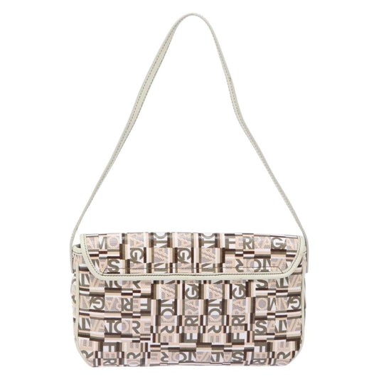 Salvatore Ferragamo Vintage clutch Bag Canvas, BEIGE, CANVAS, Clutche & pouche