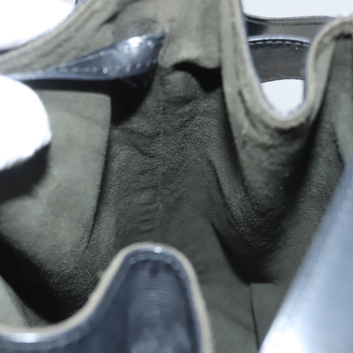 Louis Vuitton Vintage Sac d'Epaule Handbag Epi Leather, BLACK, LEATHER, Handbag