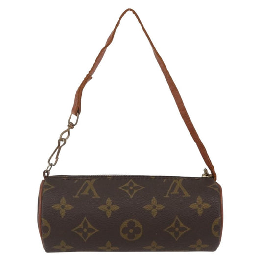 Louis Vuitton Papillon Pochette Monogram Canvas, BROWN, CANVAS, Clutche & pouche