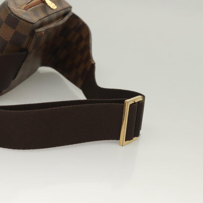 Louis Vuitton Geronimos Waist Bag Damier, BROWN, CANVAS, Shoulder bag