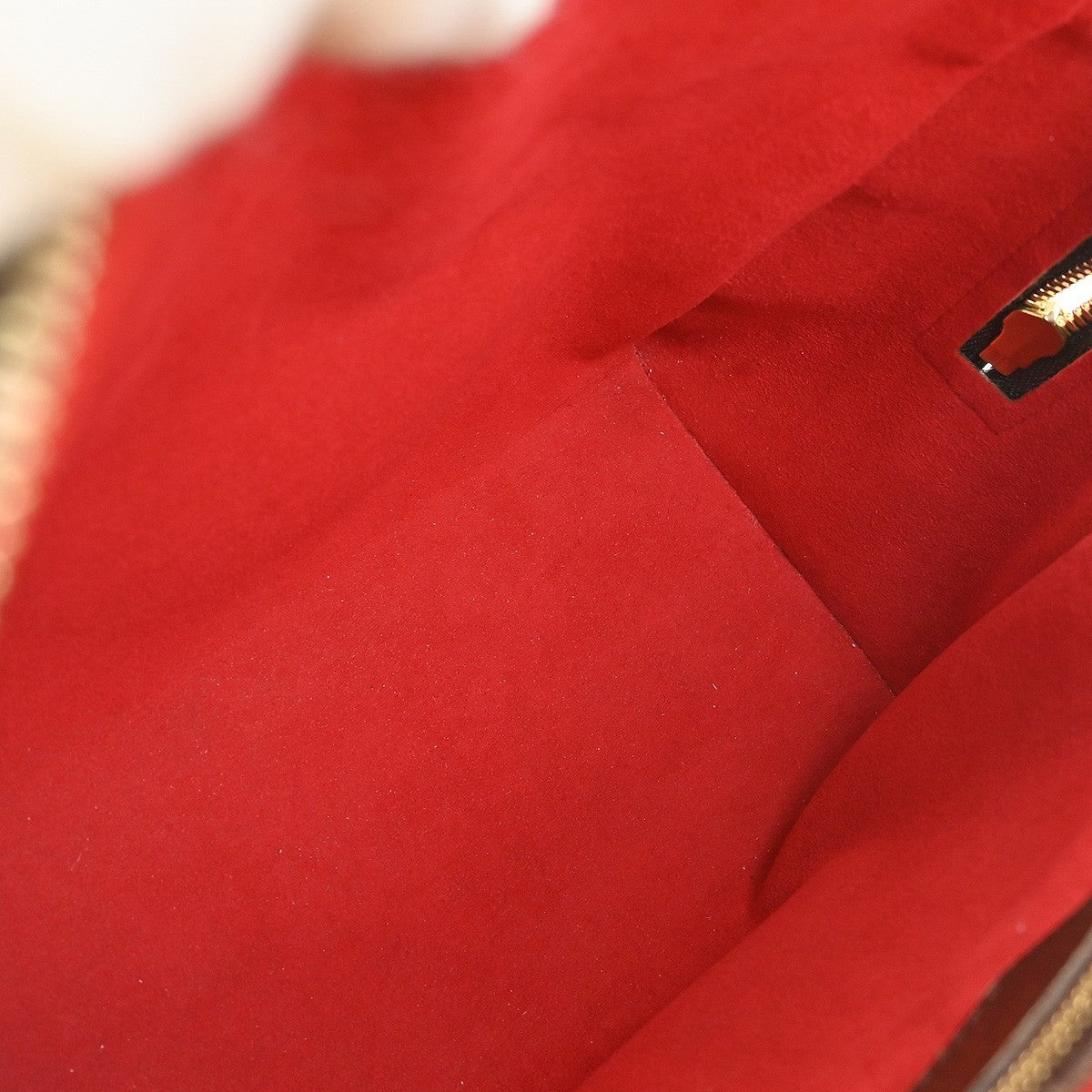 Louis Vuitton Triana Bag Damier, BROWN, CANVAS, Handbag