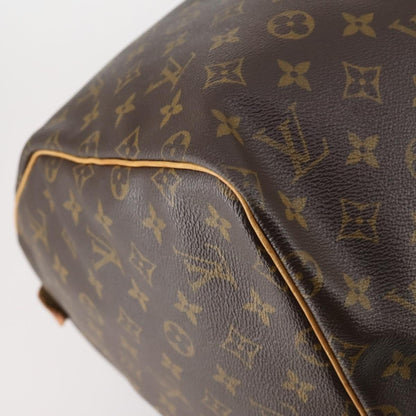 Louis Vuitton Keepall Bag Monogram Canvas, BROWN, CANVAS, Travel bag