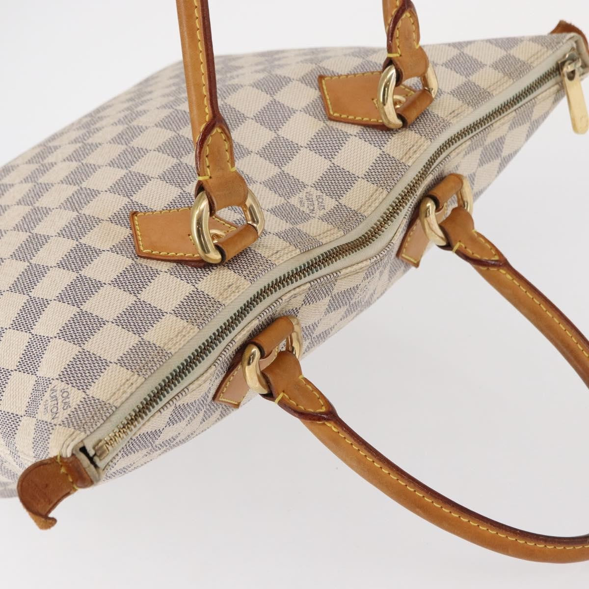 Louis Vuitton Saleya Handbag Damier, WHITE, CANVAS, Tote bag