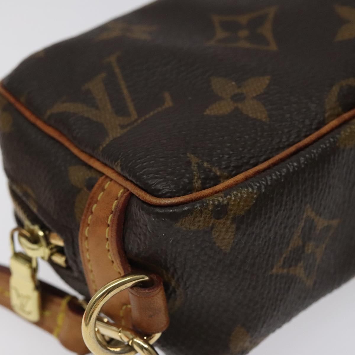 Louis Vuitton Wapiti Trousse Pouch Monogram Canvas, BROWN, CANVAS, Clutche & pouche