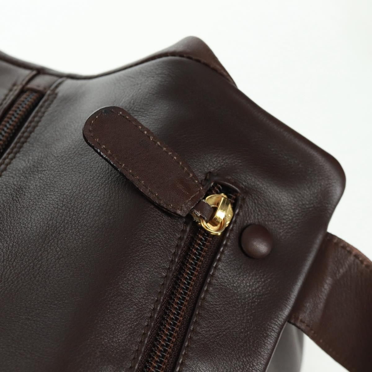 Salvatore Ferragamo Vintage Tote bag Leather, BROWN, LEATHER, Tote bag