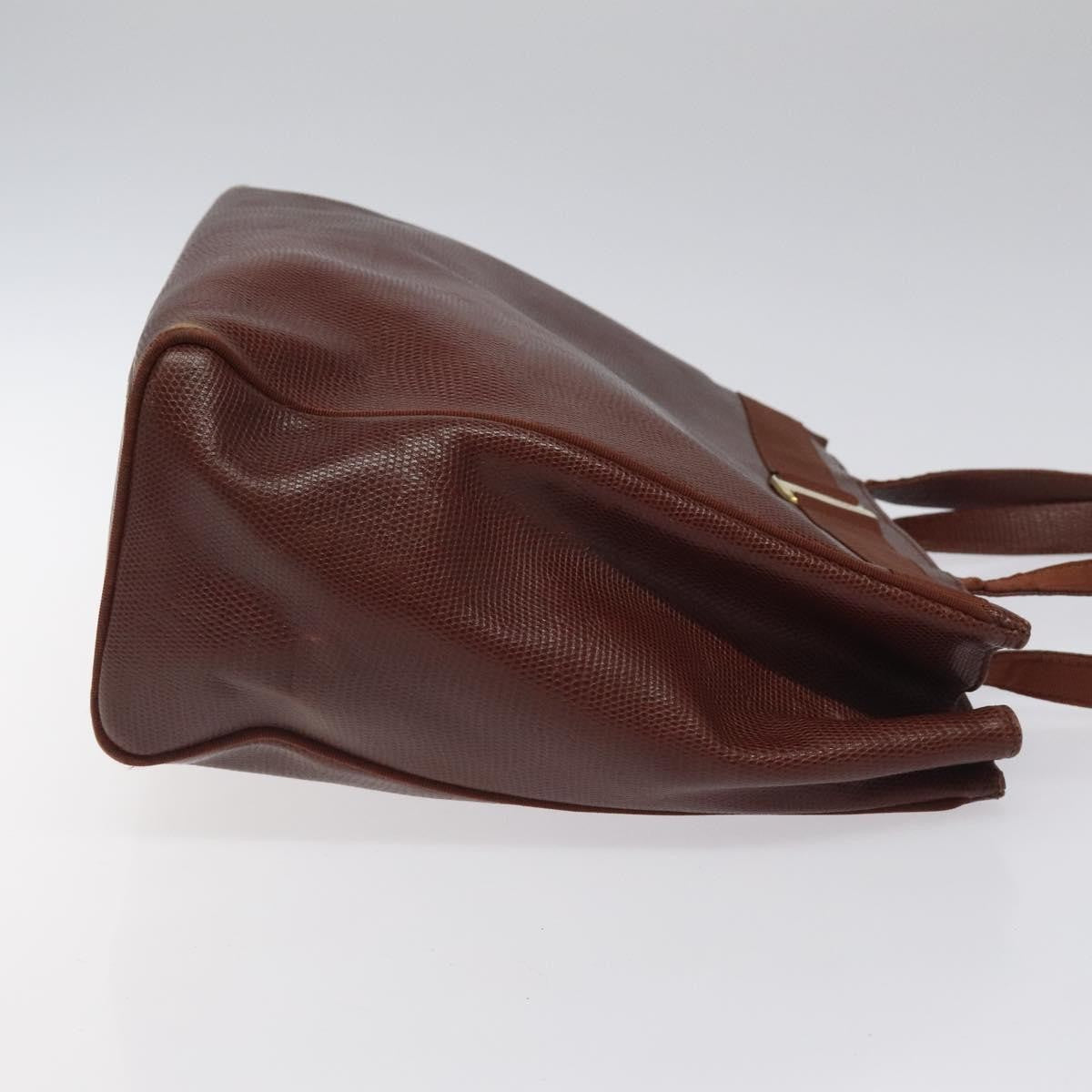 Salvatore Ferragamo Vala tote Leather, BROWN, LEATHER, Tote bag