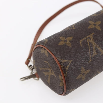 Louis Vuitton Papillon Pochette Monogram Canvas, BROWN, CANVAS, Clutche & pouche