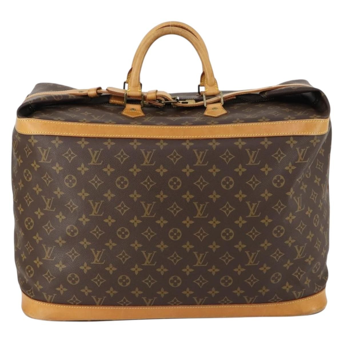 Louis Vuitton Cruiser Handbag Monogram Canvas, BROWN, CANVAS, Travel bag