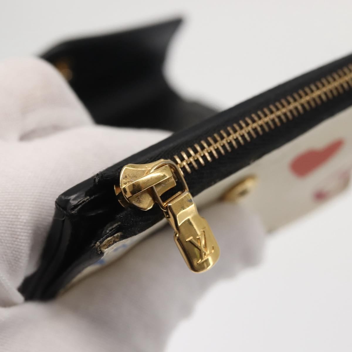 Louis Vuitton x Takashi Murakami Victorine Wallet Monogram Multicolor Coated Canvas, WHITE, CANVAS, Wallets