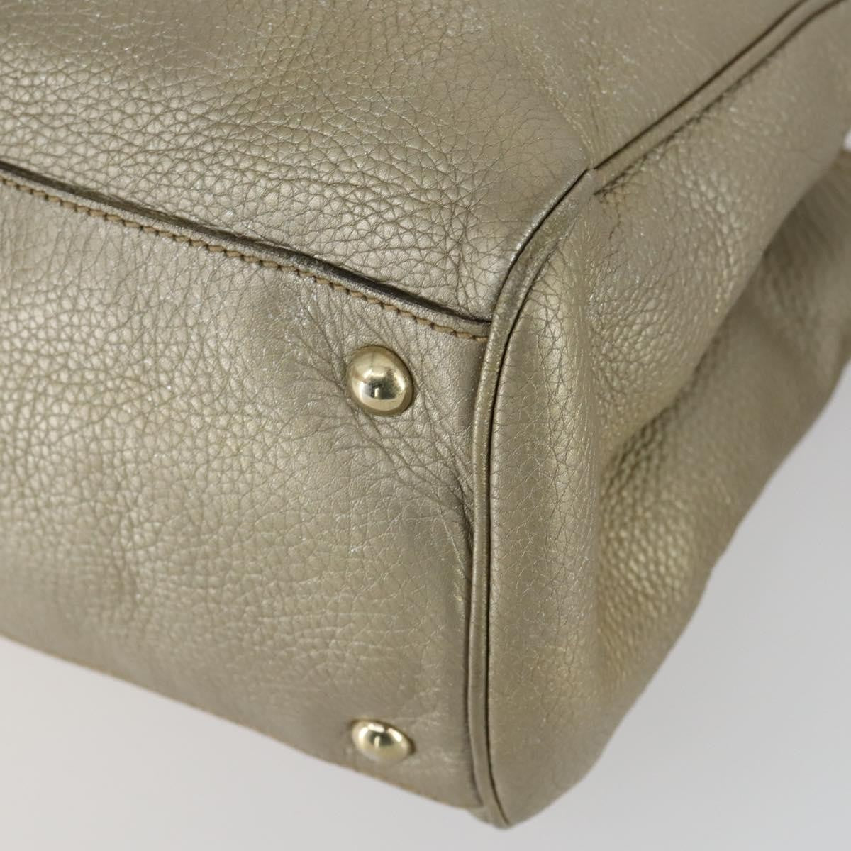 Gucci Bamboo Shopper Tote Leather, BEIGE, LEATHER, Tote bag