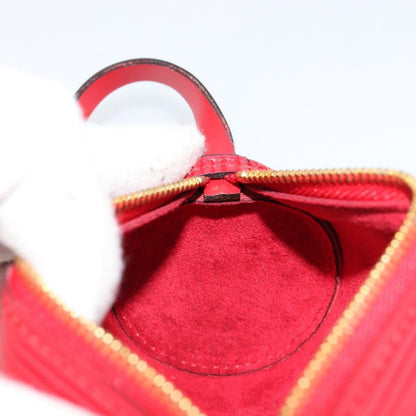 Louis Vuitton Soufflot Pochette Epi Leather, Red, Leather, Clutch