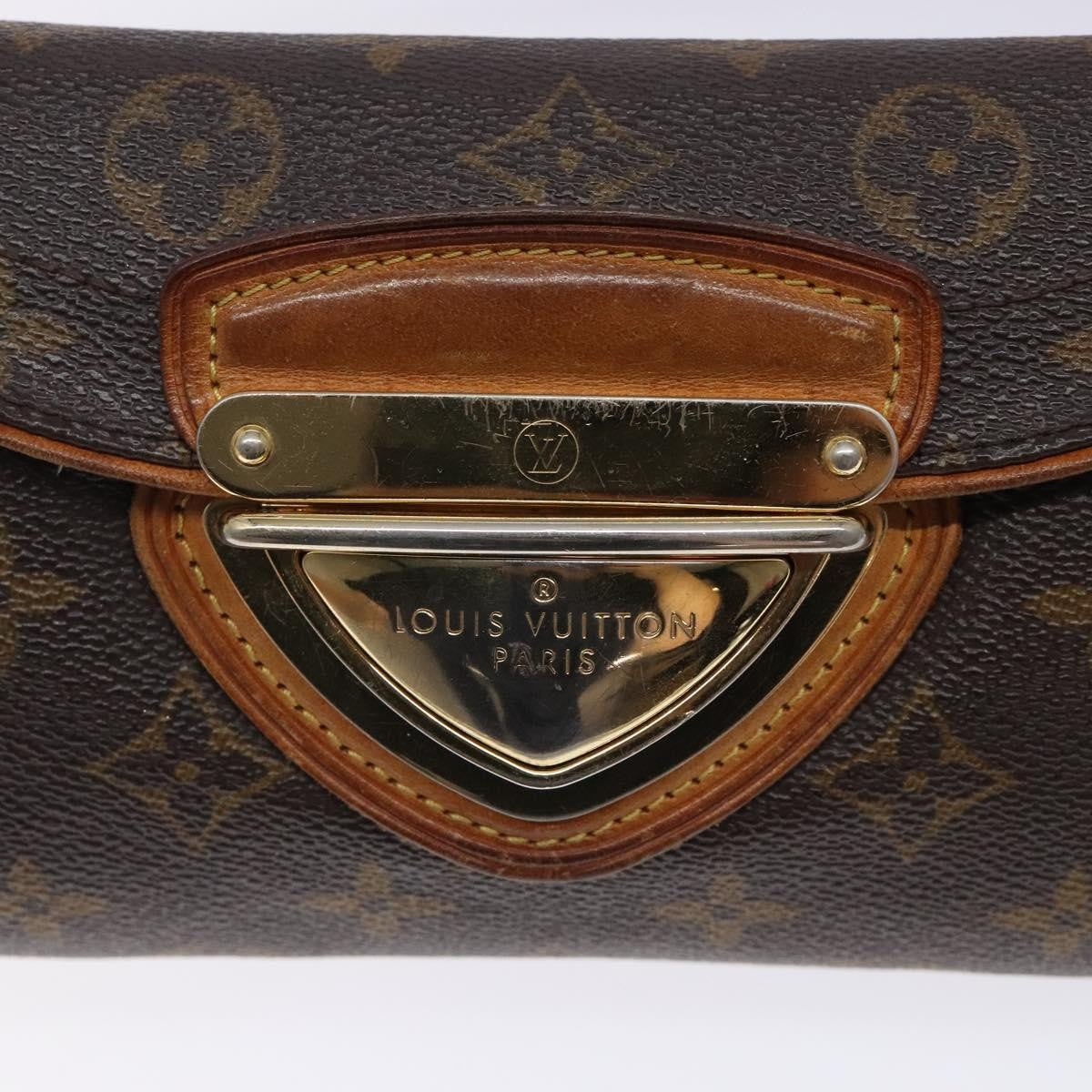 Louis Vuitton Beverly Handbag Monogram Canvas, BROWN, CANVAS, Handbag