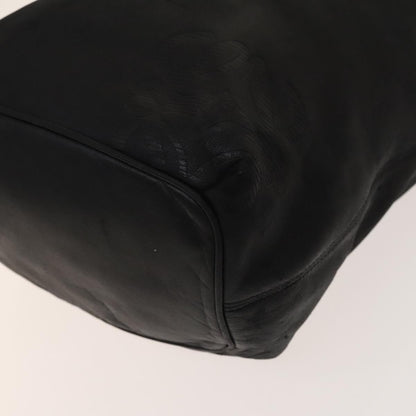 Loewe Vintage Shoulder Bag Leather, BLACK, LEATHER, Shoulder bag