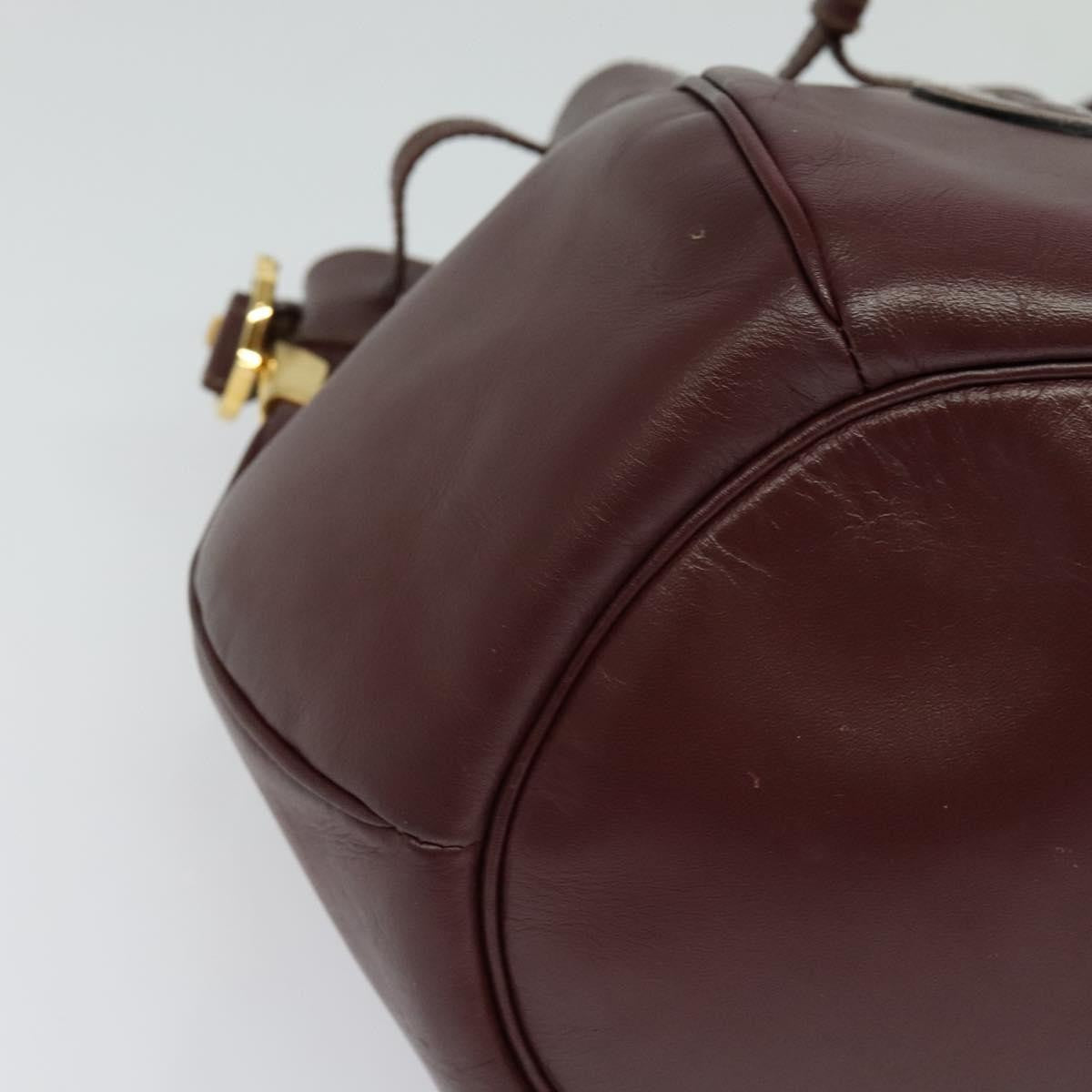 cartier Must de cartier bag Leather, BURGUNDY, LEATHER, Shoulder bag
