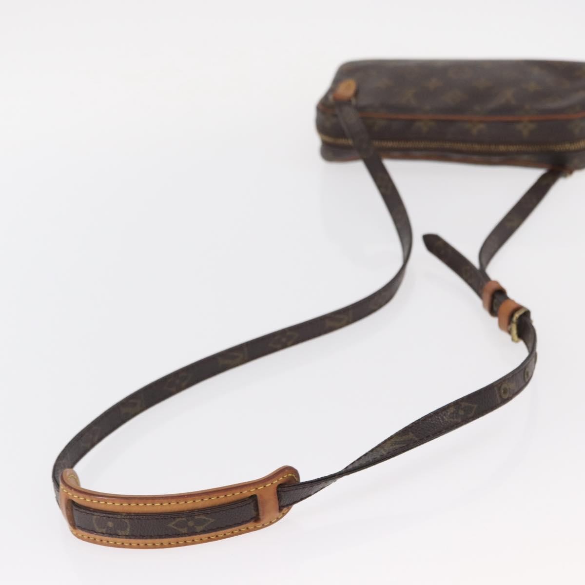 Louis Vuitton Pochette Marly Bandouliere Bag Monogram Canvas, BROWN, CANVAS, Shoulder bag