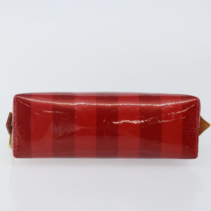Louis Vuitton Cosmetic Pouch Electric Epi Leather, RED, PATENT_LEATHER, Toiletry Case