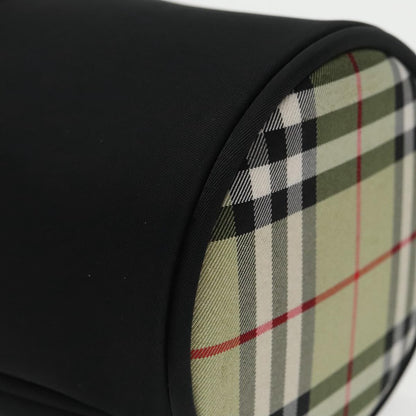 Burberry Vanity pouch Nylon, BLACK, NYLON, Clutche & pouche