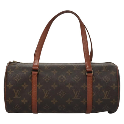 Louis Vuitton Papillon Handbag Monogram Canvas, BROWN, CANVAS, Handbag