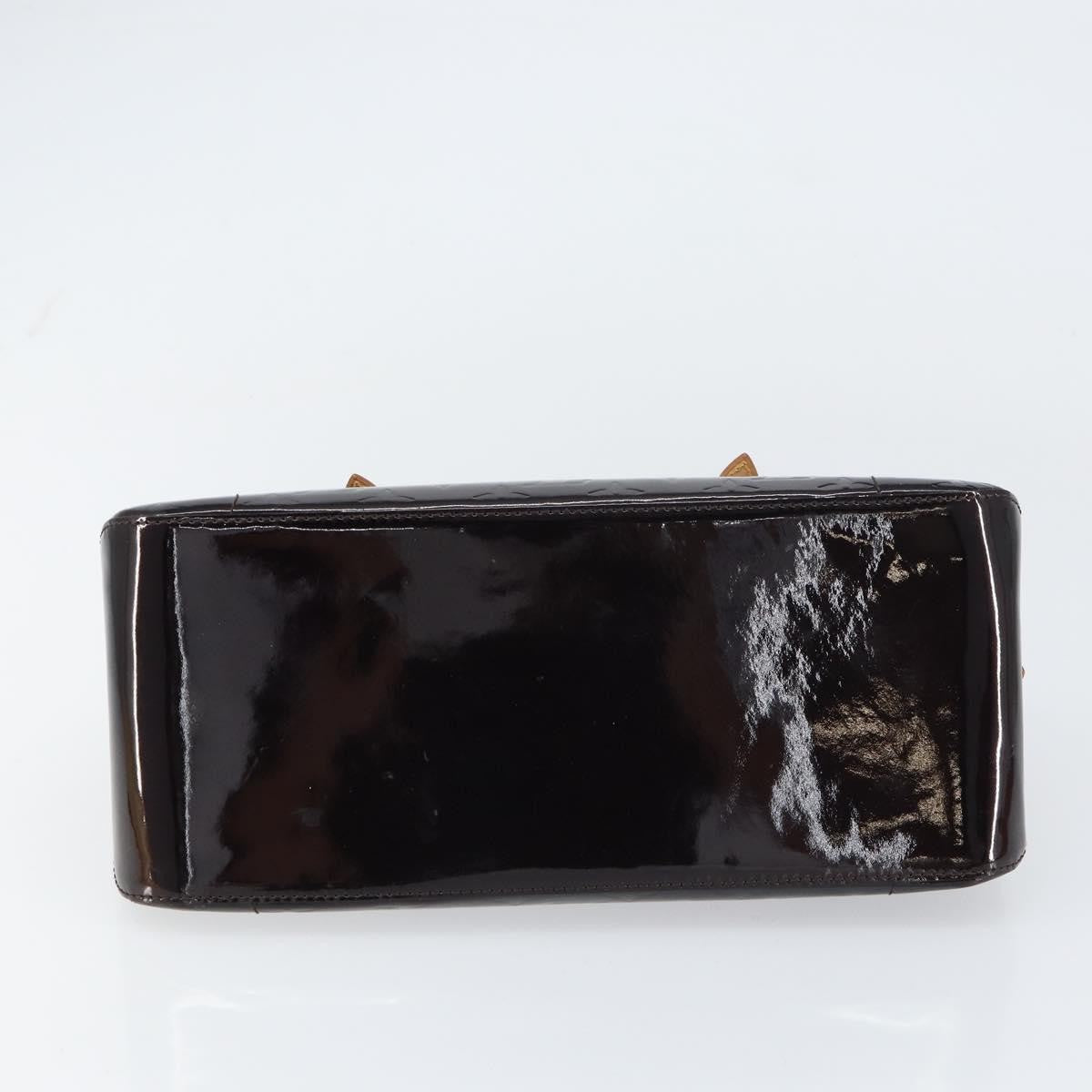 Louis Vuitton Rosewood Avenue Handbag Monogram Vernis, PURPLE, PATENT_LEATHER, Shoulder bag