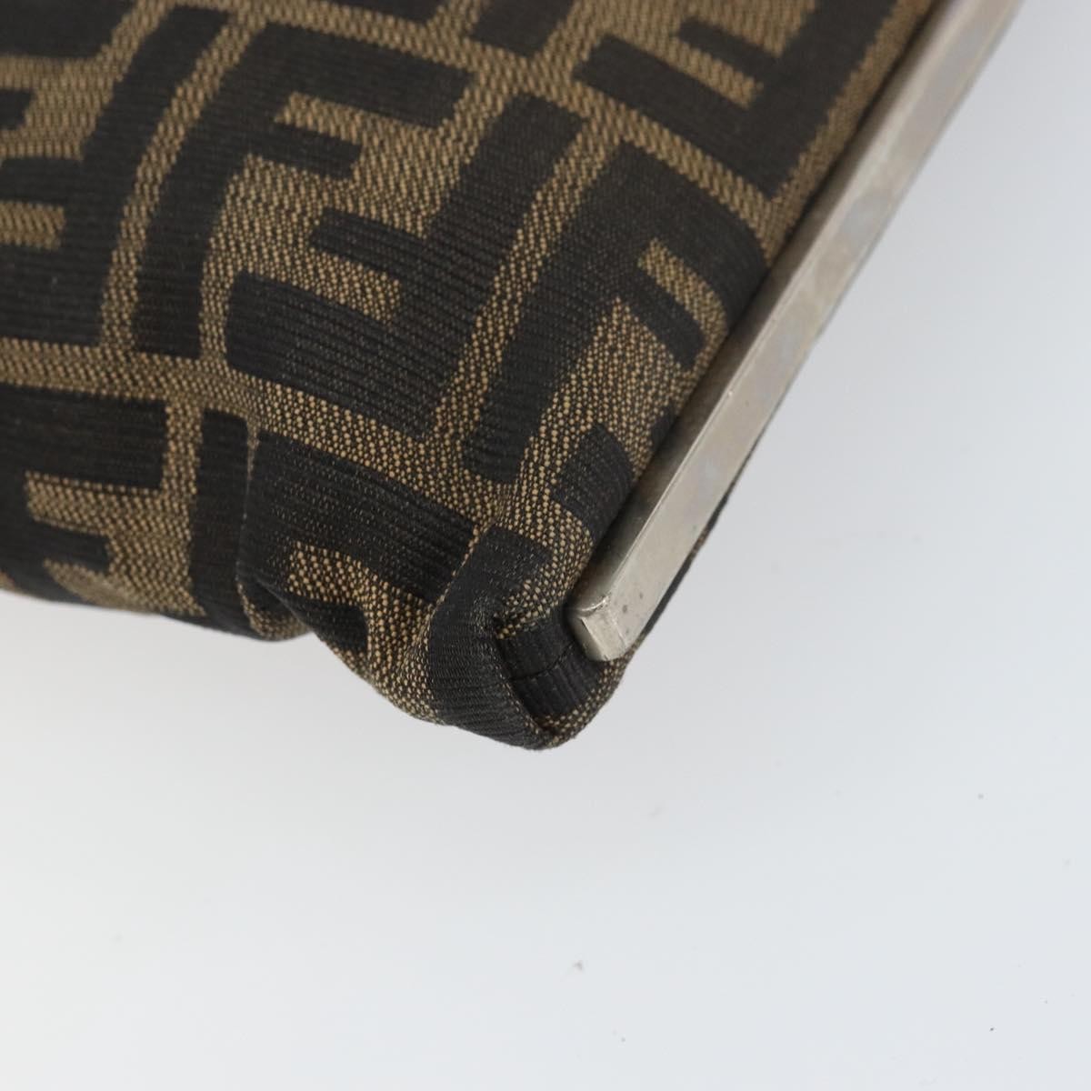 Fendi Vintage shoulderbag Canvas, BROWN, CANVAS, Shoulder bag