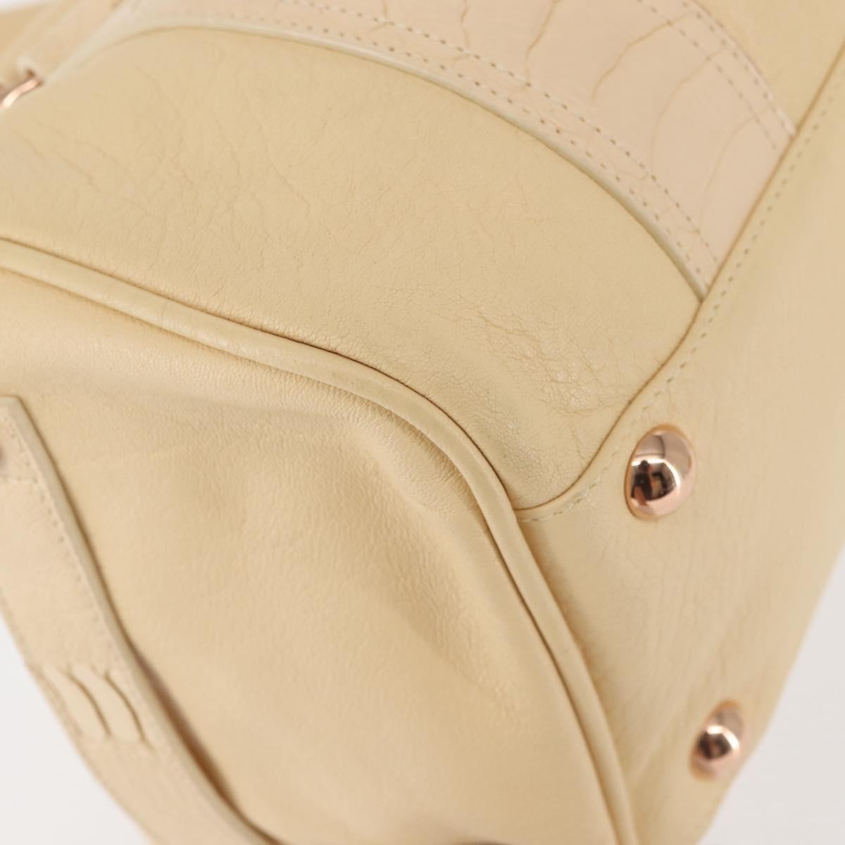 Balenciaga Vintage handbag Leather, BEIGE, LEATHER, Handbag