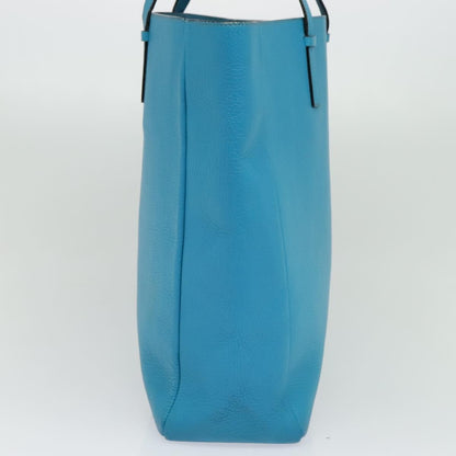 Burberry Vintage tote bag Leather, BLUE, LEATHER, Tote bag
