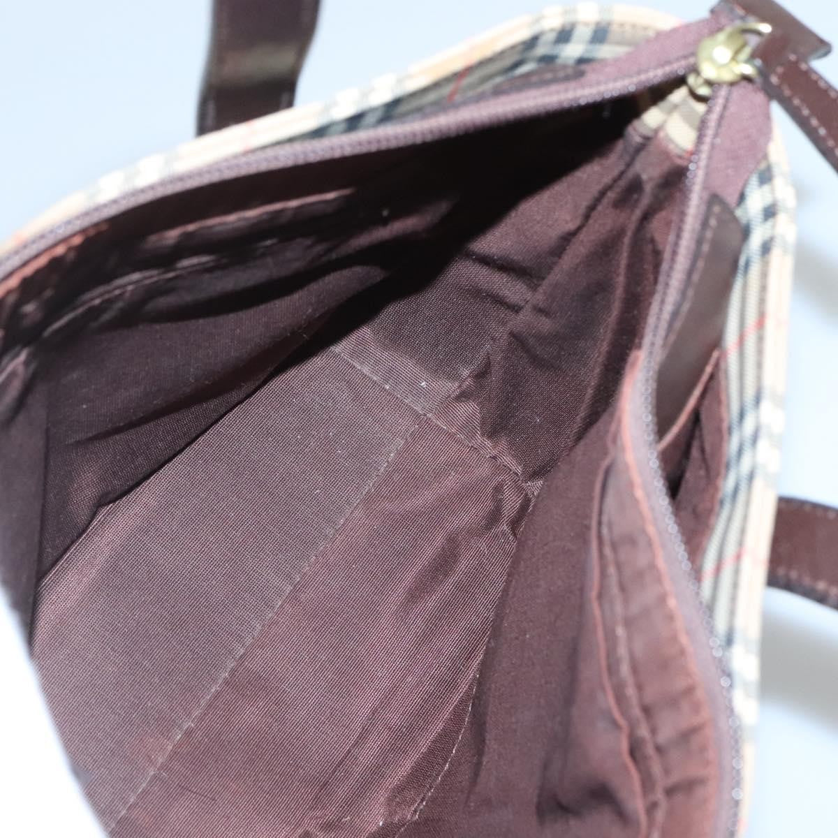 Burberry Nova Check Tote canvas check pattern, BEIGE, CANVAS, Tote bag