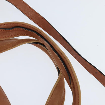 Chloe Angie Tote Leather, BROWN, LEATHER, Tote bag