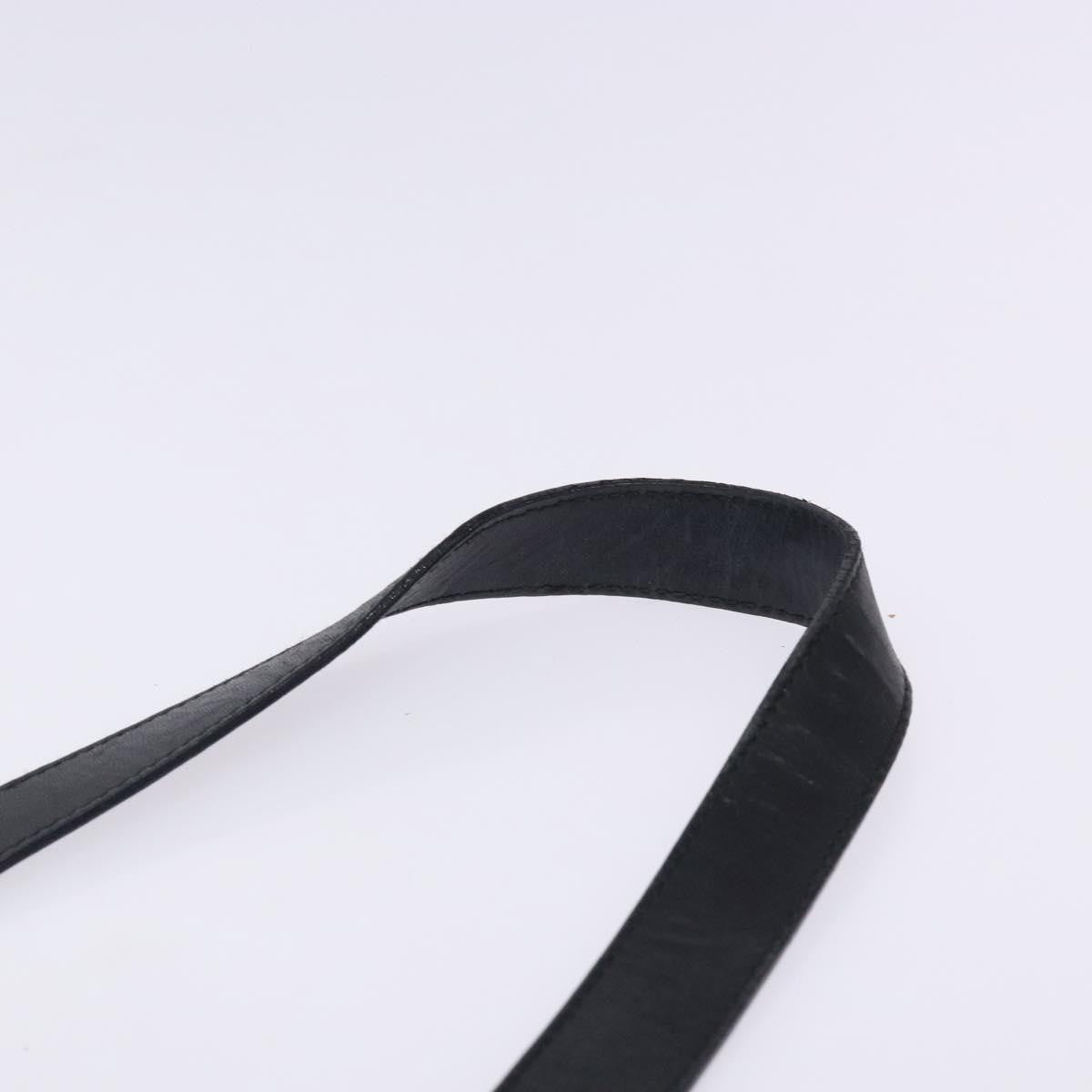 Salvatore Ferragamo Gancini Shoulder Bag Leather, BLACK, LEATHER, Shoulder bag