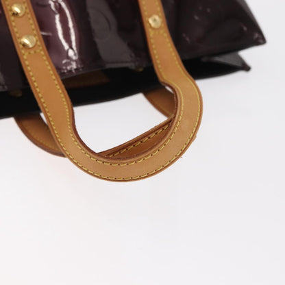 Louis Vuitton Reade Handbag Monogram Vernis, BURGUNDY, PATENT_LEATHER, Handbag