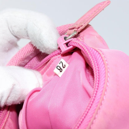Prada Hobo Tessuto, PINK, NYLON, Handbag