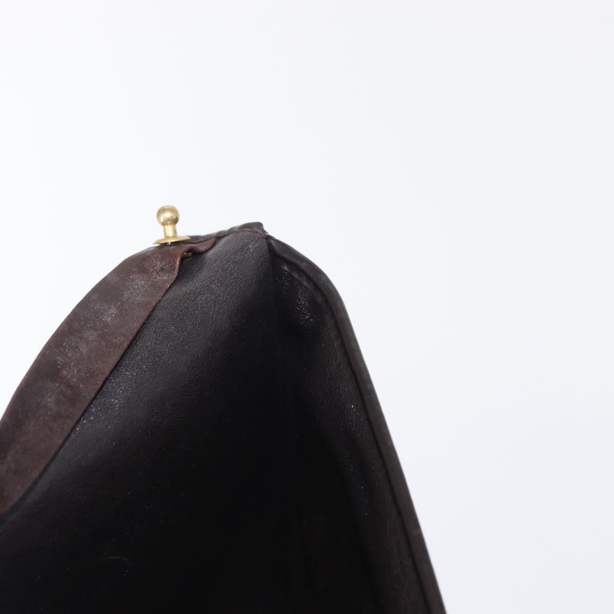 Christian Dior Vintage Trotter Shoulder Bag Canvas, BROWN, CANVAS, Shoulder bag