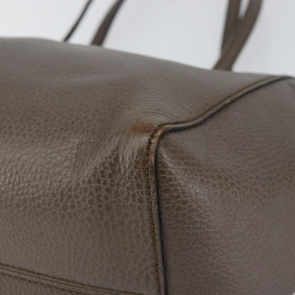 Gucci Swing Tote Leather, GRAY, LEATHER, Tote bag